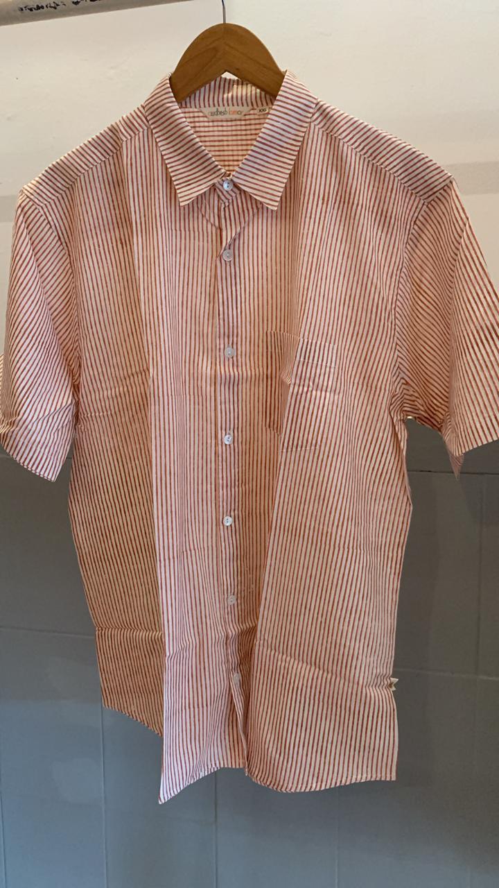 Handblock Printed Shirt 8
