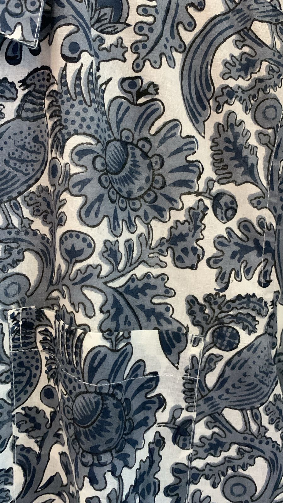 Handblock Printed Shirt 63