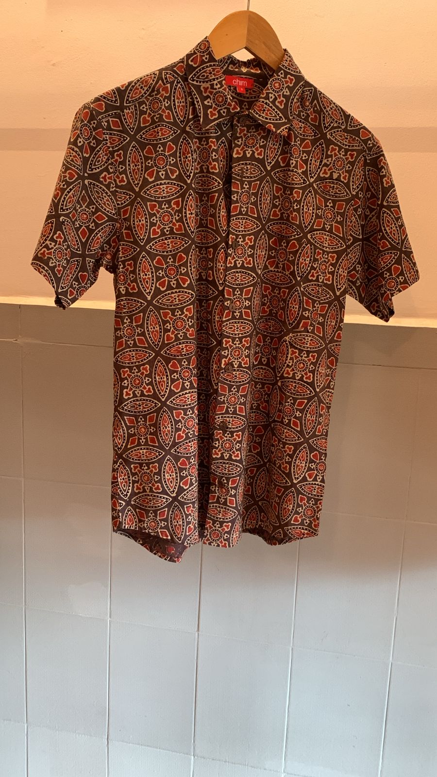 Handblock Printed Shirt 60
