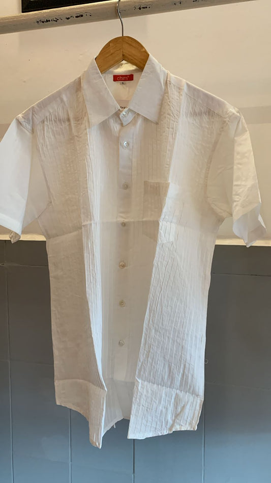 Pintuck Half Sleeve Shirt 4