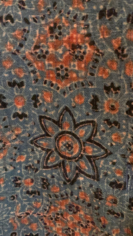 Ajrakh Nehru Waistcoat 717