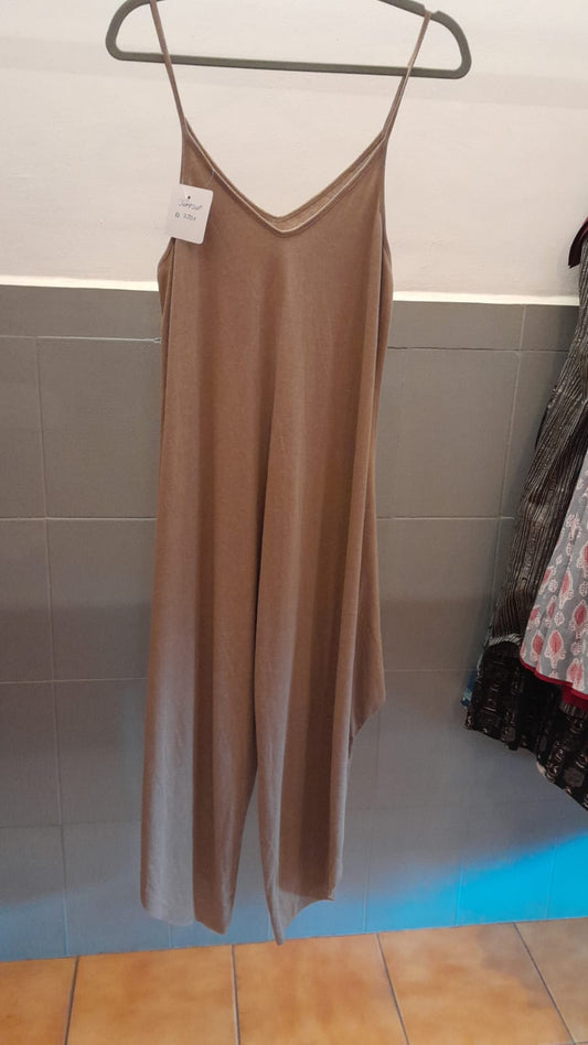 Beige Jumpsuit 1204