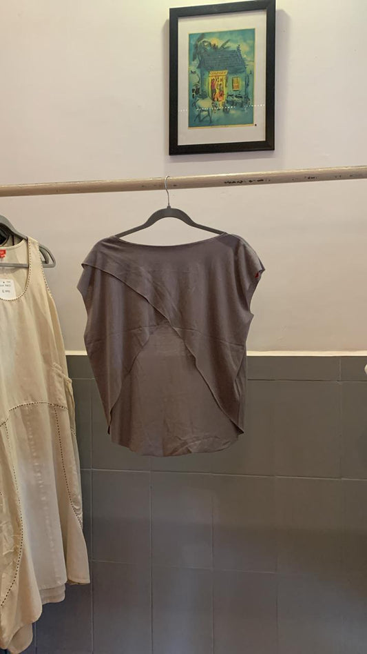 Light Grey Back Open Top 844
