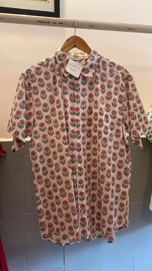 Handblock Printed Shirt 44