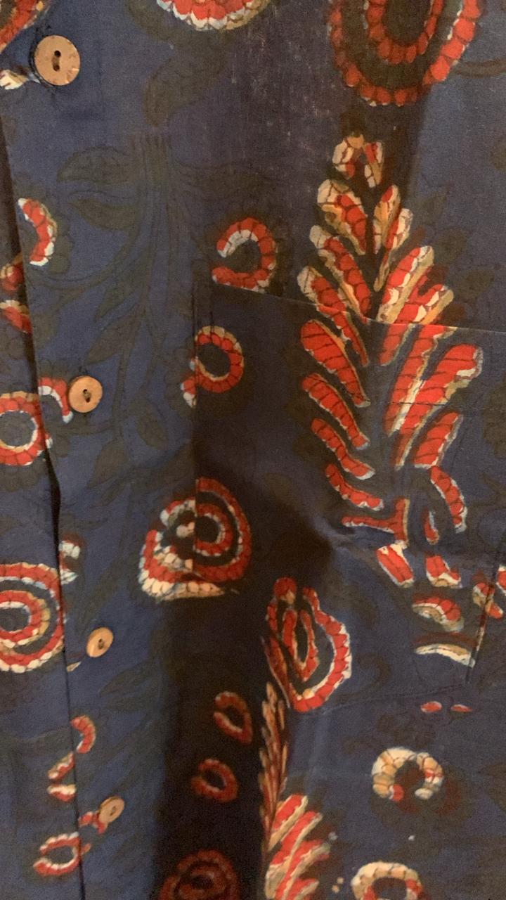 Handblock Printed Shirt 54