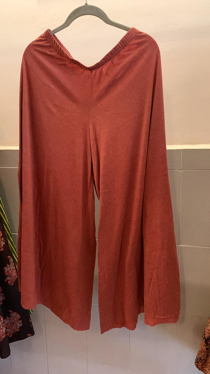 Rust Palazzo Pants 1117