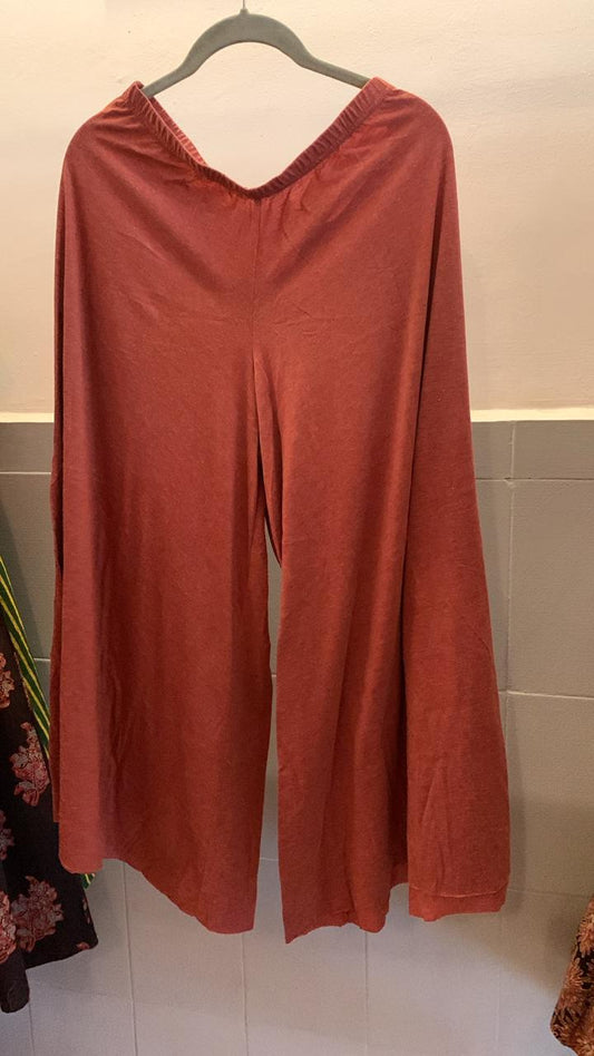 Rust Palazzo Pants 1117