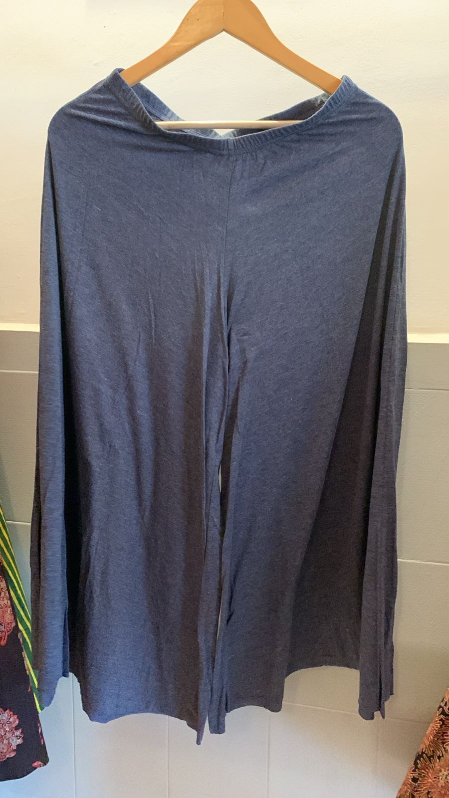 Grey Palazzo Pants 1122