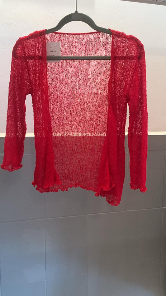 Red Bali Shrug 604