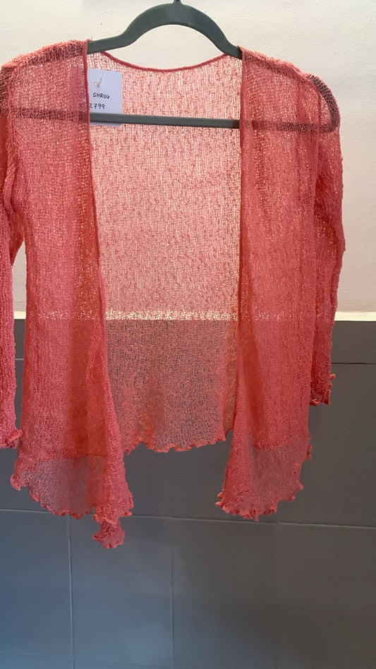 Coral Bali Shrug 610