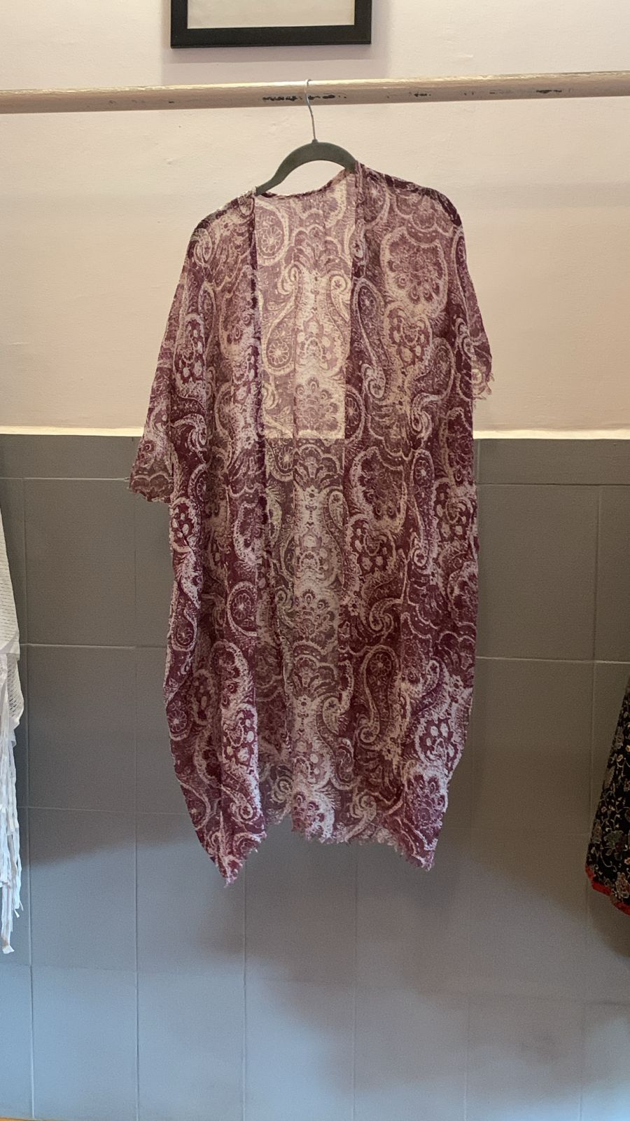 Red and Grey Shrug 626
