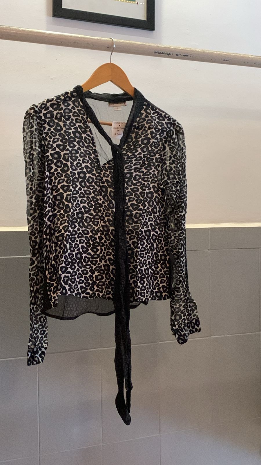 Animal Print Top 886
