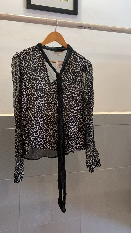 Animal Print Top 886