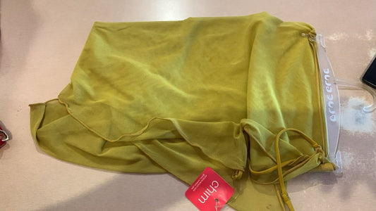 Mustard Corolle Beach Cover up 1603