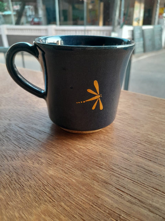 Gold Dragonfly Mug 4104