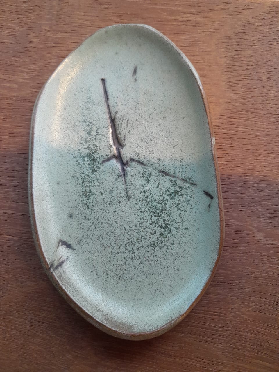 Leaf Print Platter 4301