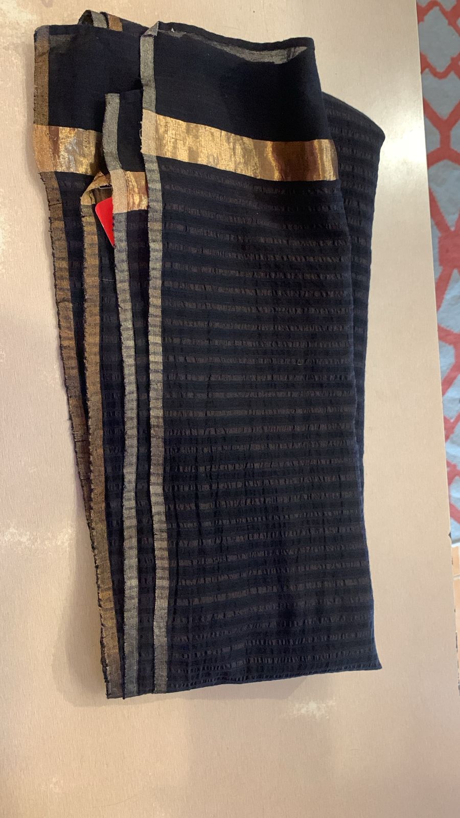 Sumere Silk and Cotton Stole 2303