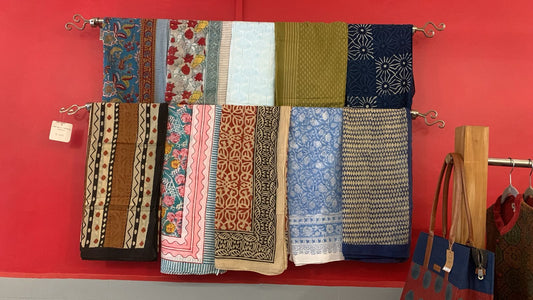 Hand Block Printed Sarongs 2500