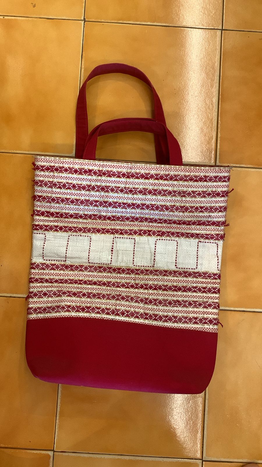 Red Recycled Laptop Bag 2800