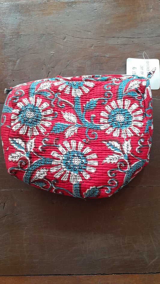 Quilted Pouches (Set of 3) 3921