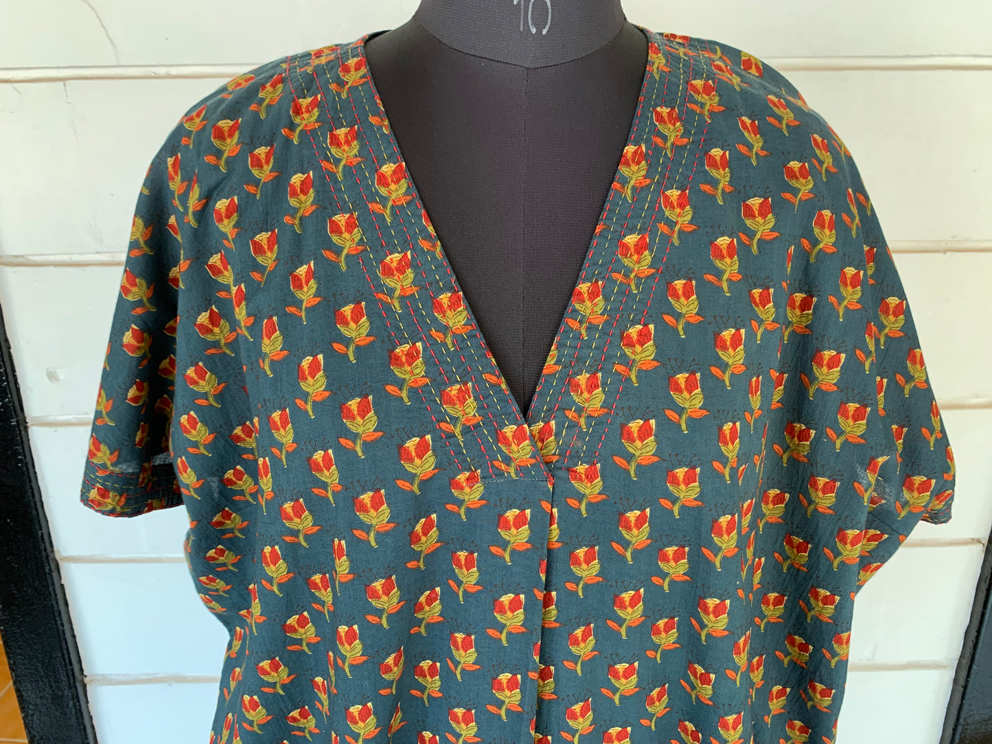 Yellow Floral Print Zephyr Dress