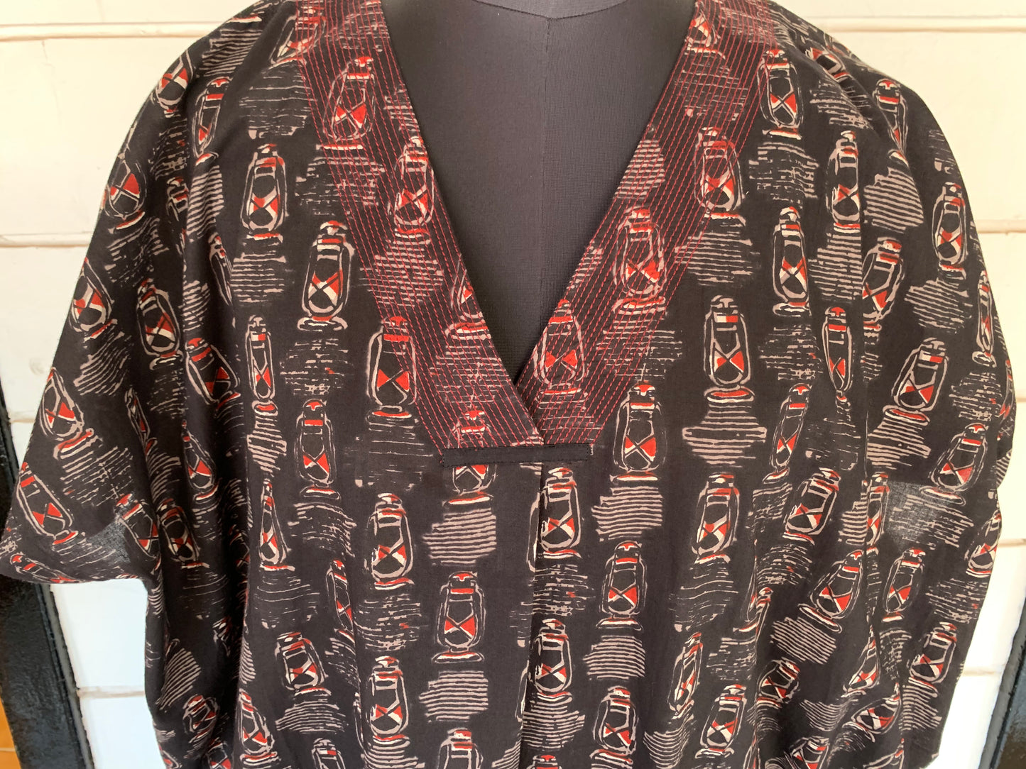 Black Floral Print Zephyr Dress